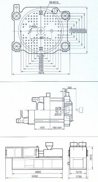 Machines pour injection plastique - 187 cm³ - Hysion - moulage par injection à deux couleurs non mixées_4