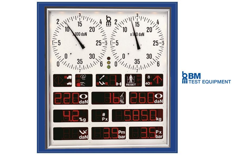 Banc de freinage fixe bbm 1014 de bm test equipment : pour une préparation efficace des véhicules poids lourds aux contrôles techniques_4