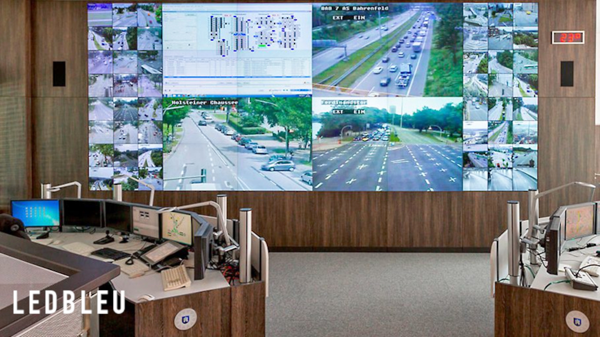 Ecran d'intérieur LED PANTHERE pour salle de crise -COB 2K - Pack - 108