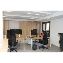 Dalle lumineuse LED 30W - détecteur de présence IR et capteur de luminosité intégré - SENESTRA D MULTI K - 300x1200mm - pour zones de travail, commerces et établissements de santé_4