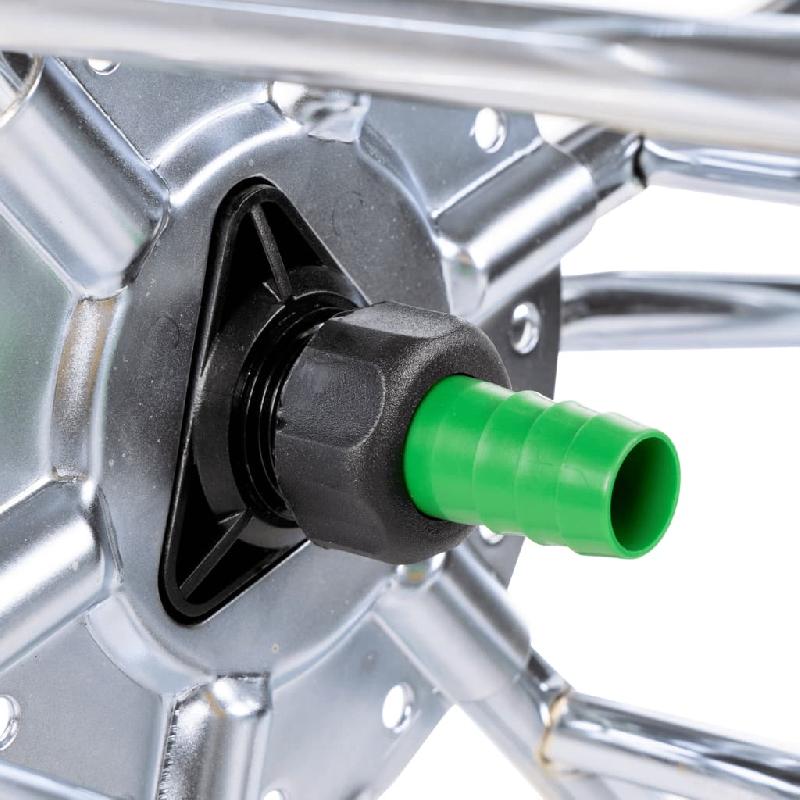 Vidaxl chariot d'enrouleur pour tuyau de 80 m 3/4