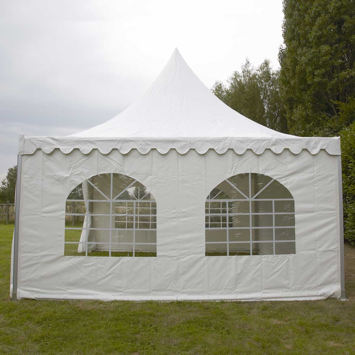 Chapiteau 5x5 m montage sans outils pour événements