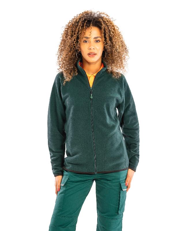 Veste polarthermique en polaire recyclée - Fermeture zippée écologique YKK NATULON - Réf: R903X - Marque: Result_4