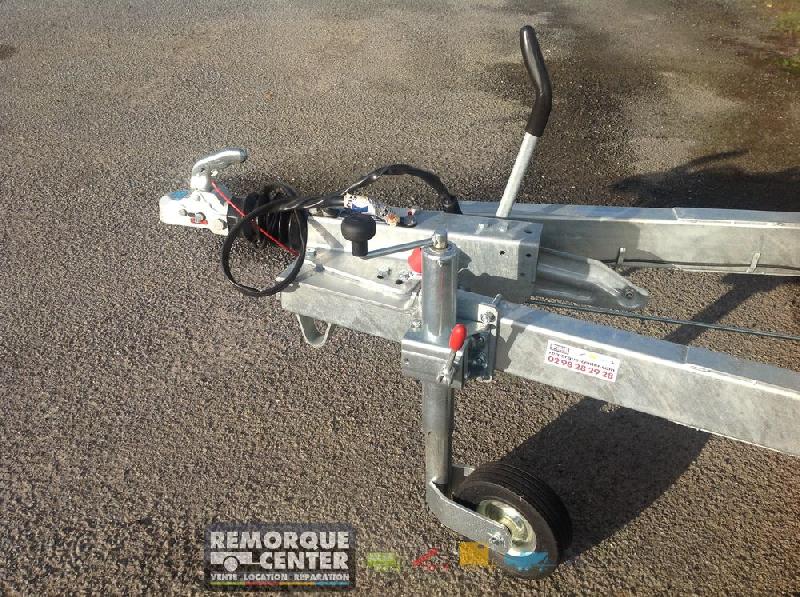 Benne Lider - PTAC 3500 Kg - 2 essieux freinés - Pompe électrique et manuelle - 400 x 190 x H35 cm - Référence PW1.2LUX_4