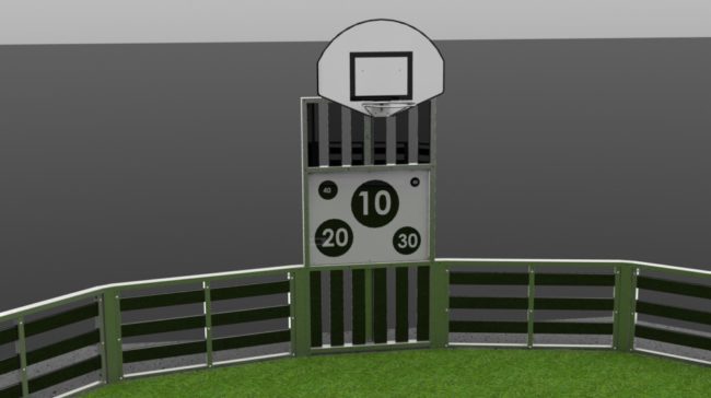 Stade multisport adapté à tous les environnements