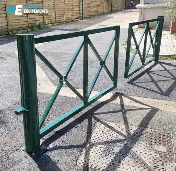 Barrière tournante décorative_4