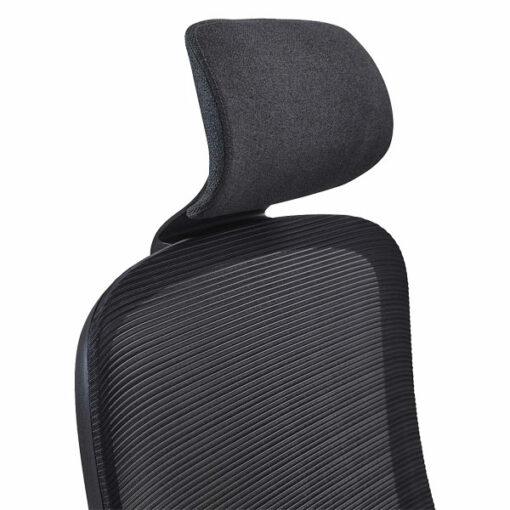 Fauteuil bureautique ergonomique - CONFORT avec têtière - neuf - mécanisme synchrone - accoudoirs 4D_4