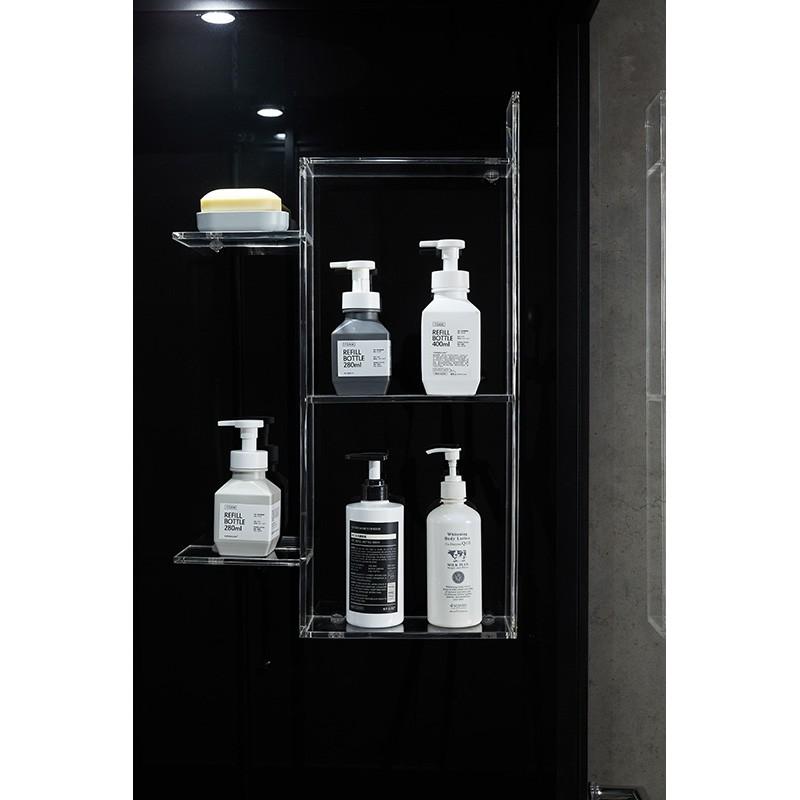 CABINE DOUCHE HAMMAM ARCHIPEL® PRO 95G BLACK (95X95CM) - 1 PLACE_4