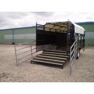 Bétaillère robuste à usage agricole avec homologation routière