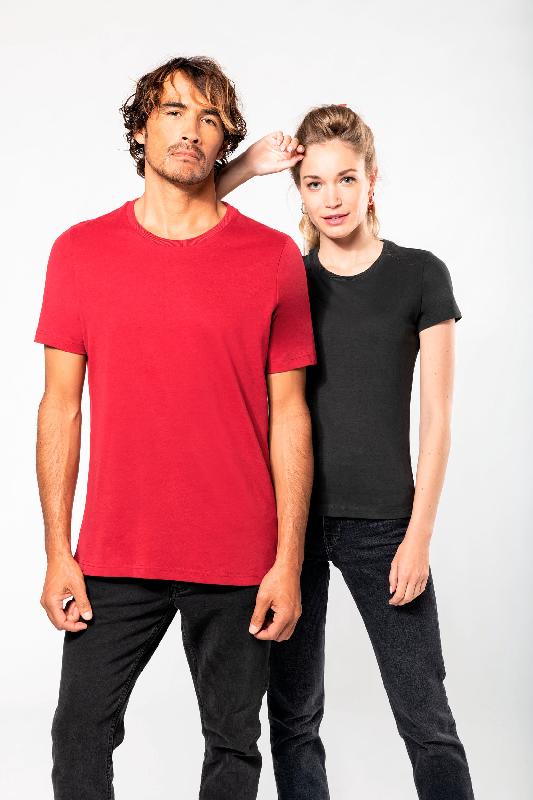 T-shirt vintage manches courtes homme - Kariban - Réf: KV2106 - 100% coton - Aspect vieilli unique_4