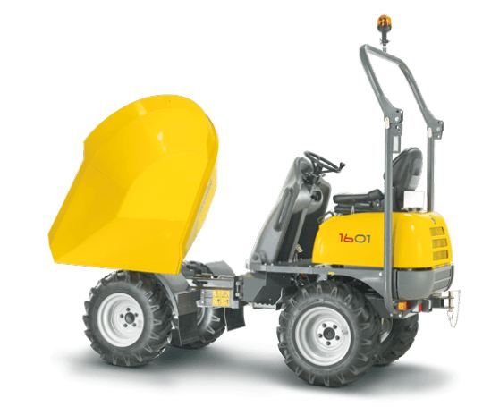 1601 mini-dumper sur pneu - wacker neuson - 1500 kg_4