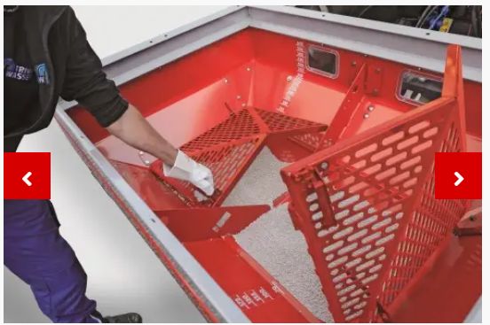 Capacité de 1100 à 2000L pour le distributeur d'engrais Exacta CL-A