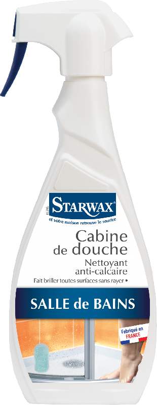 Nettoyant anti-calcaire cabine de douche STARWAX - 0.5 L - Élimine les voiles de calcaire_4