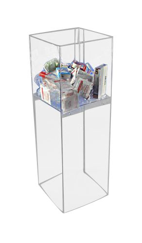 Tspc - meuble présentoir - form x.L. - hauteur totale 90 cm_4