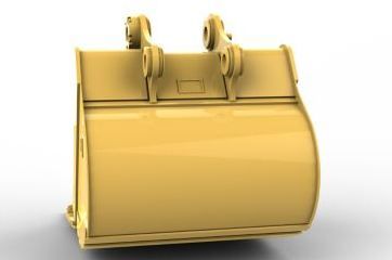 488-8415 godet d'excavation à usage normal avec lame de nivellement - caterpillar finance france - 650 mm (25 in)_4