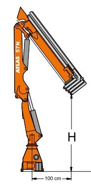 Grue auxiliaire Atlas 57N - modèle 57N_4
