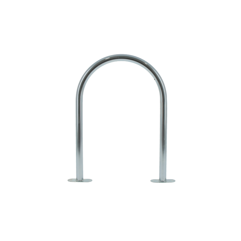 Épingle à vélo galvanisé avec platine - H 690 × Ø 40 mm - 500_4
