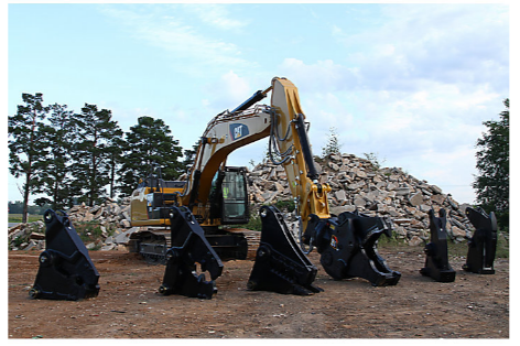 Cisailles universelles mâchoire de coupe pour béton mp318_4