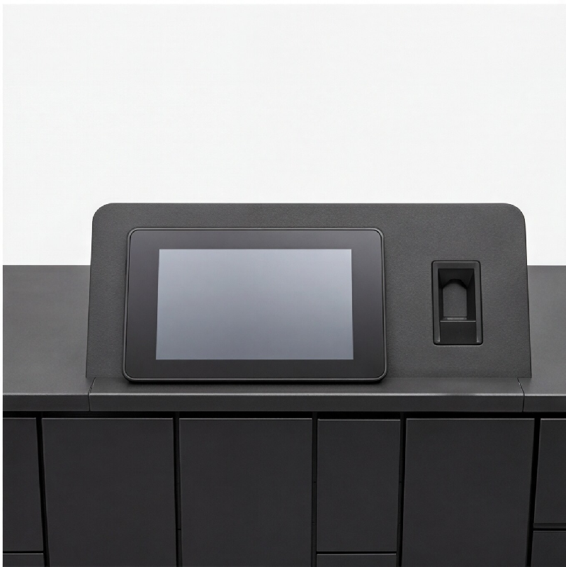 Îlot commercial intelligent - distributeurs automatiques, casiers et tests de parfums_4