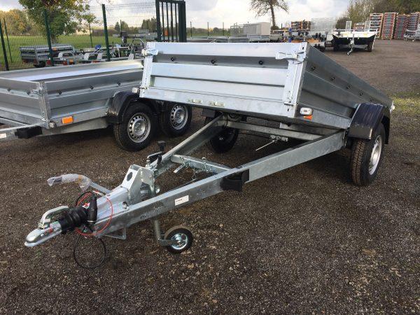 Remorque bagagère non freinée - 2,65 X 1,32 M - 1300 KG - ZASLAW 265SH_4