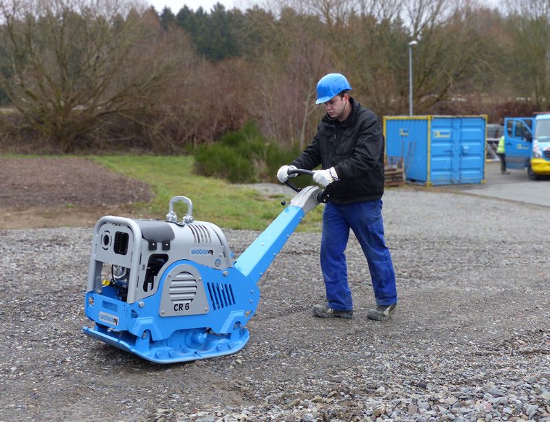 Cr 6 compacteurs réversibles - plaque vibrante - weber maschinentechnik - poids de service 360 kg à 414 kg_4