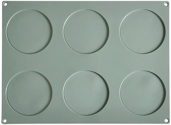 Disco Grande - Moule en silicone Gourmand Pavoni Italia - 6 empreintes_4