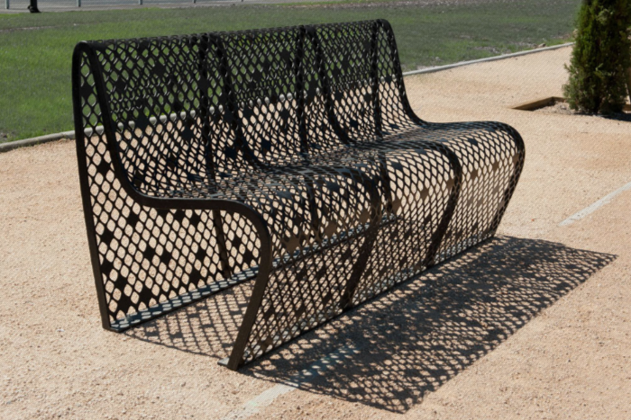 Banc public en métal - Cyria moderne ELINIUM 174cm - design contemporain et durable_4