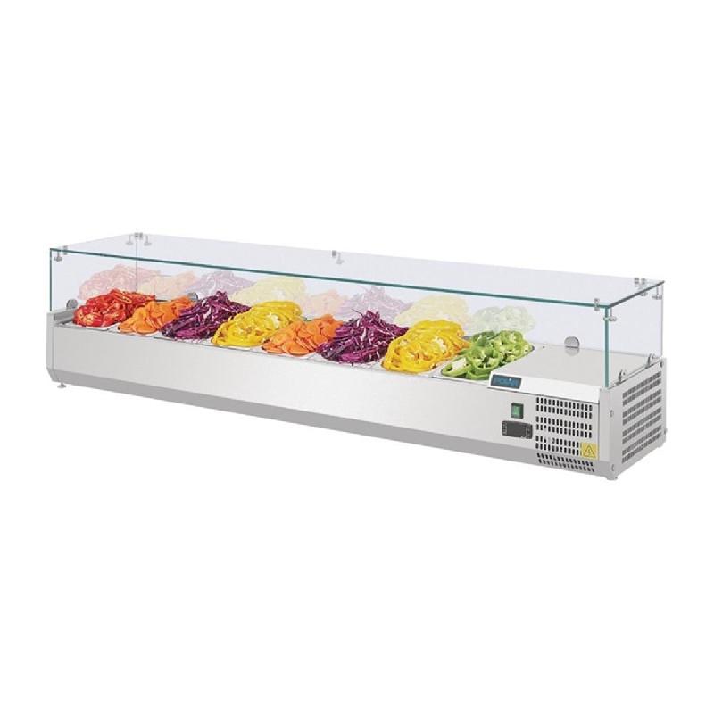 Saladette réfrigérée Série G 8x GN1/4 | Polar - G610_4