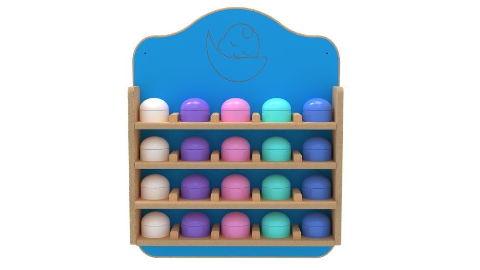 Boîte de rangement pour tétines en plastique lavable