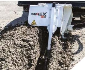 Trancheuse à chaîne CHD 120 pour chargeuses compactes - Travaux de tranchée sur terrains végétaux, profondeur max 1200 mm_4