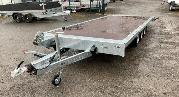 Remorque porte voiture-plateau - 5,90 X 2,15 M - 3500 KG - MARTZ GT PLATEAU 600/3S_4