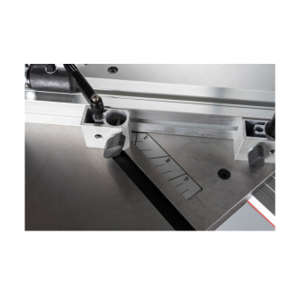 Scie circulaire HOLZMTS200_230V - table et rallonge en fonte grise - lame T.C.T 200mm - moteur 1500W - coupe précise 90°/45°_4