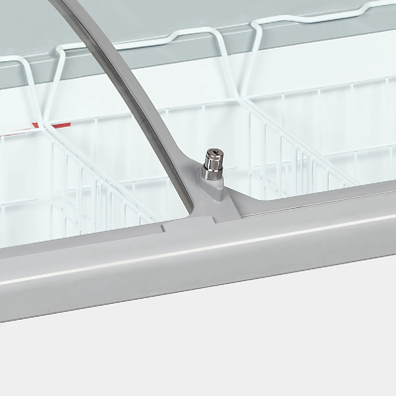 Congélateur vitré de crème glacée NIC401SCEB (388 / 298) blanc TEFCOLD_4