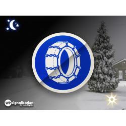 Panneau d'obligation B26 - Chaînes à neige obligatoires du 1er novembre au 31 mars_4