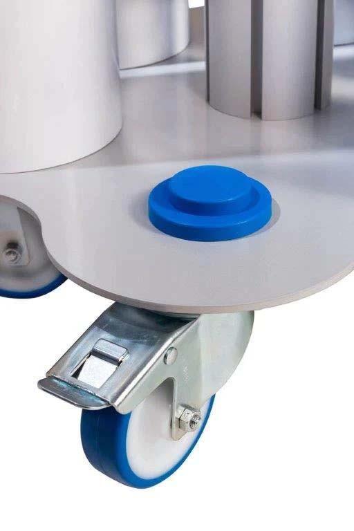 Chariot de transport 6 bobines Stock&Roll - compact, mobile et robuste pour charges lourdes_4