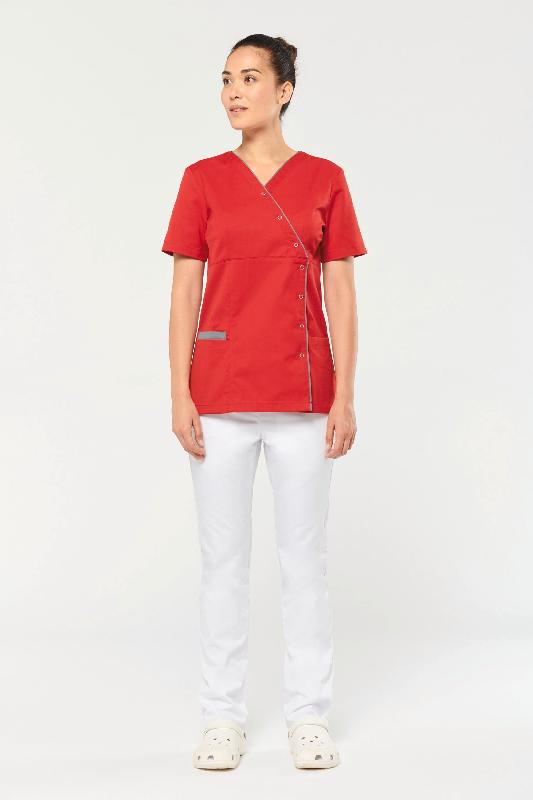 Pantalon d'infirmière polycoton femme - Réf: WK708 - WK. Designed To Work - 65% polyester / 35% coton_4