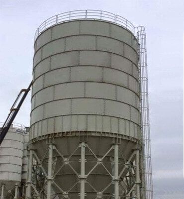 Silo à ciment boulonné, capacité de 2000 tonnes - CS-2000 - Constmach_0