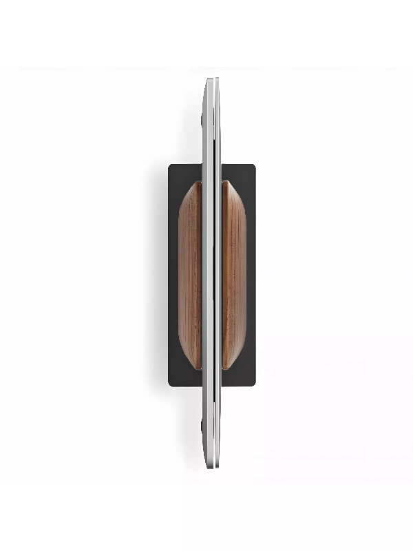 Support d'ordinateur/tablette en bois et aluminium noir_4