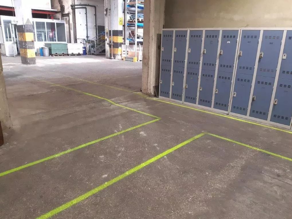 Ligne virtuelle par projection LED_4