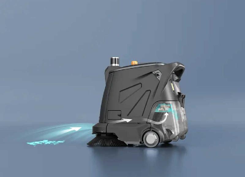 Autolaveuse robot de nettoyage autonome - Pudu CC1 Pro - Navigation LiDAR et autonomie longue durée_4