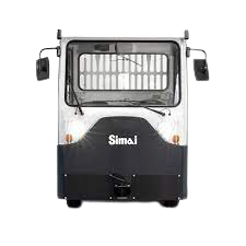 Chariot tracteur industriel à 4 roues SIMAI TE 252  conçu pour des applications lourdes, avec une capacité de 25000 kg en Alpes -  disponible en achat neuf et en location de courte à longue durée_4