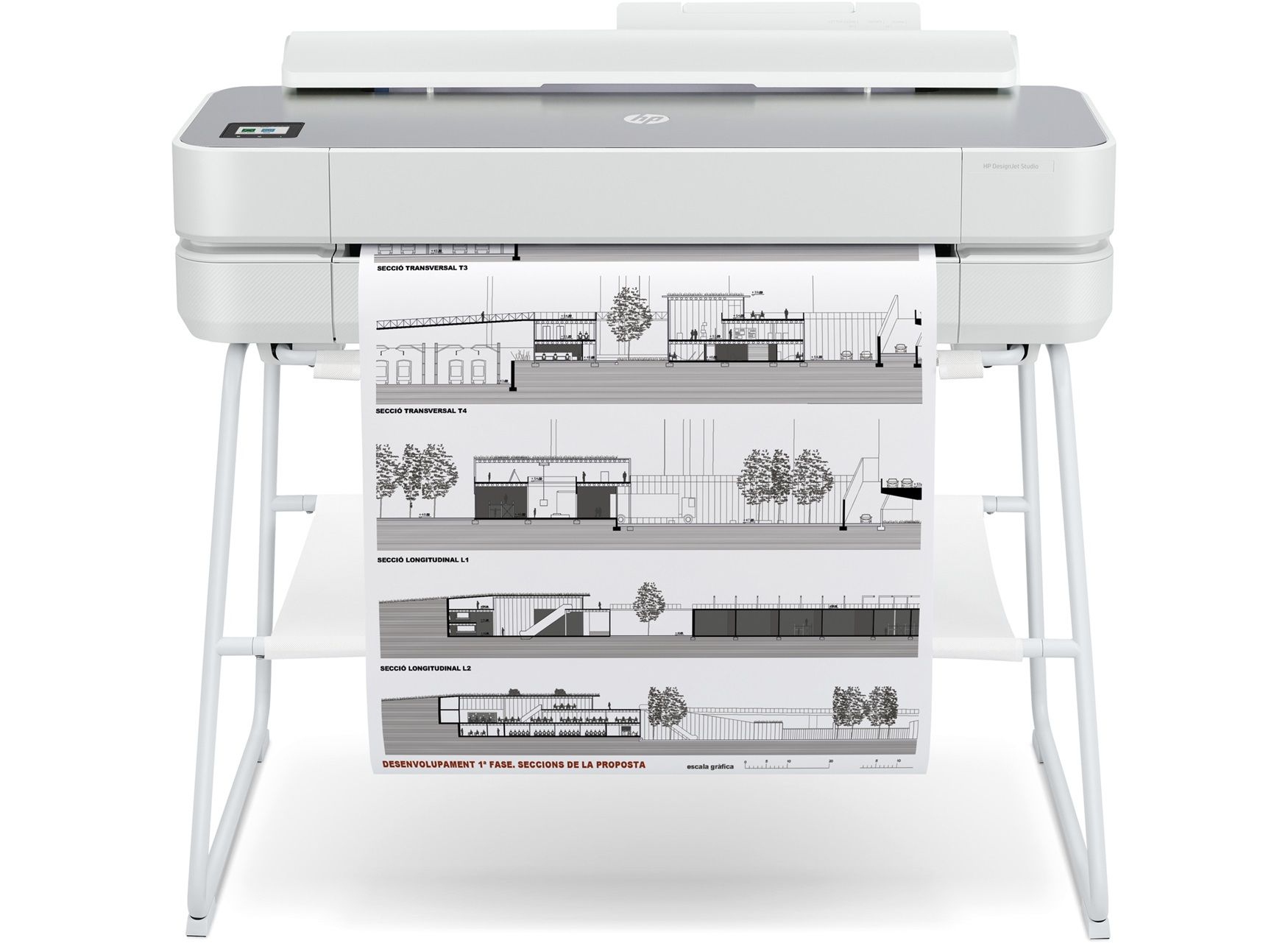 DesignJet Studio - Traceur imprimante HP - 24 pouces (A1/61 cm) - Neutre en carbone, Wi-Fi, impression ultra-rapide_4