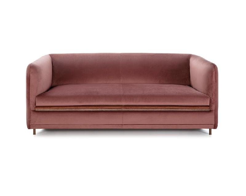 Canapé convertible Cheese - Couchage 120x190 cm - Tissu personnalisable - Matelas 13 cm - Mécanisme 3 plis_4