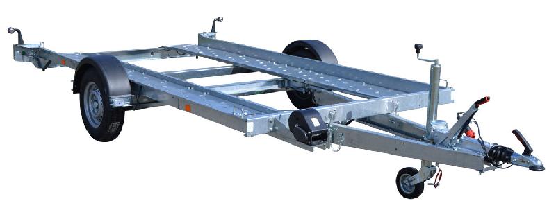 Remorque porte voiture-plateau - 3,60 x 1,80 m - 1300 kg - FRANC PV13B_4