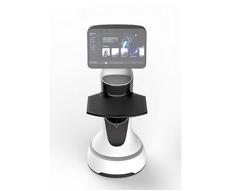 Robot Mini Bot d'accueil et de service intelligent avec ZBOS Control - Marconnet robotique_4
