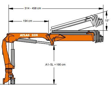 Grue auxiliaire Atlas 88N - modèle 88N_4