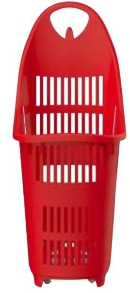 Panier à 2 Roulettes - Capacité 70L - Dimensions 380x490x890 mm - Poids 1.96 kg_4