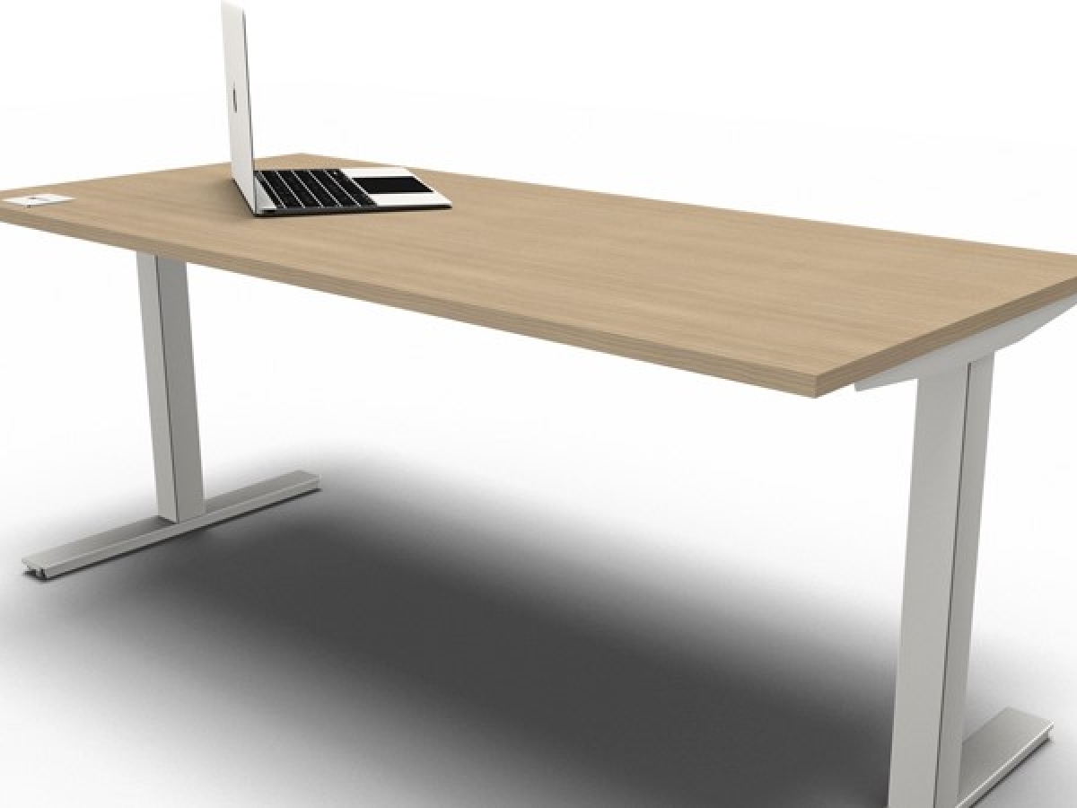 Bureau assis-debout intelligent WINGLET - réglable électriquement ou avec bouton push_4