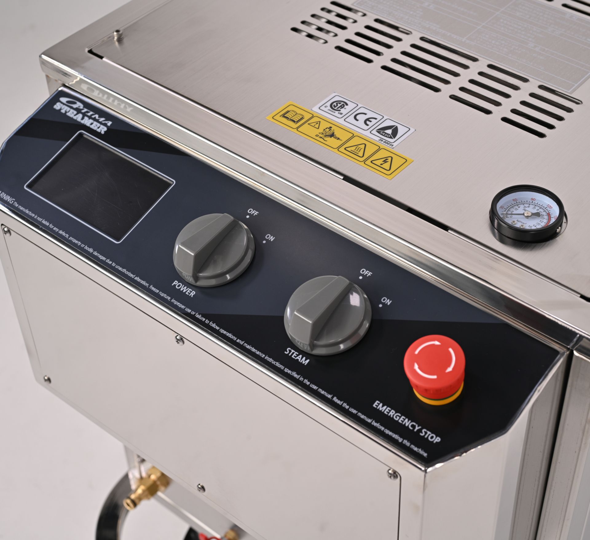 Machine vapeur sèche industrielle - Optima Steamer SE-II 27K électrique inox_3