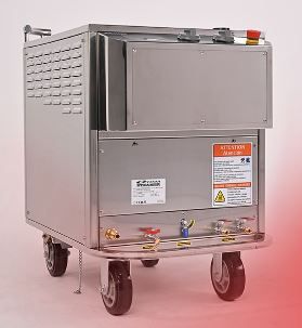 Nettoyeur vapeur électrique et inox conçu pour l'assainissement industriel dans le cadre de la transformation des aliments et de divers besoins de fabrication - Optima Steamer SE-II 27K_4